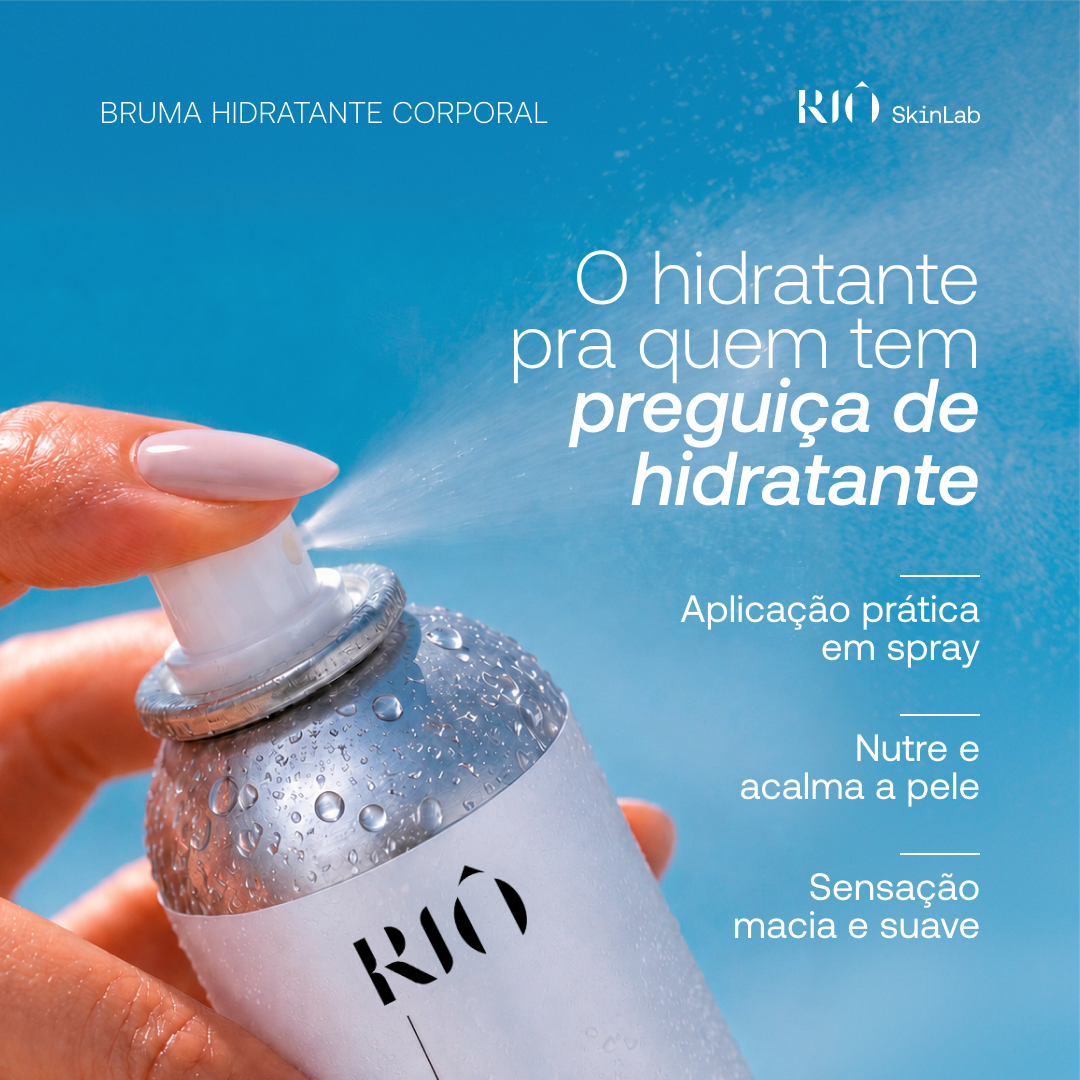 Bruma Hidratante Corporal – Riô SkinLab