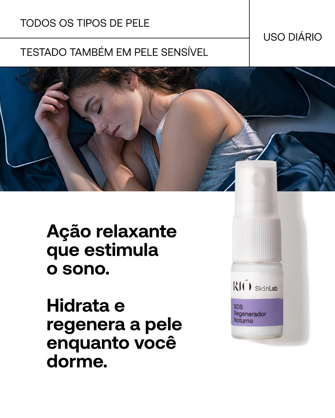 SOS Regenerador Noturno - Travel Size - Presente