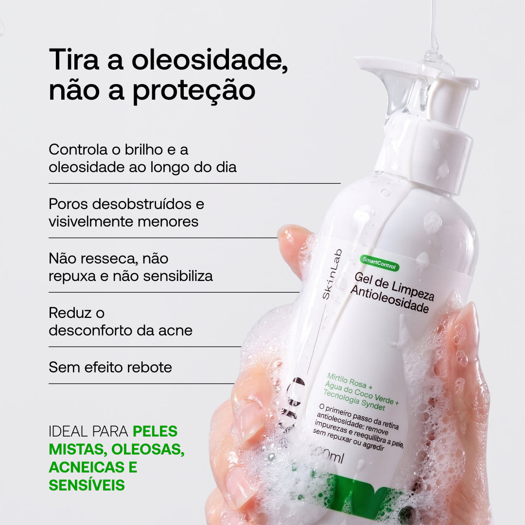 Gel de Limpeza Antioleosidade SmartControl