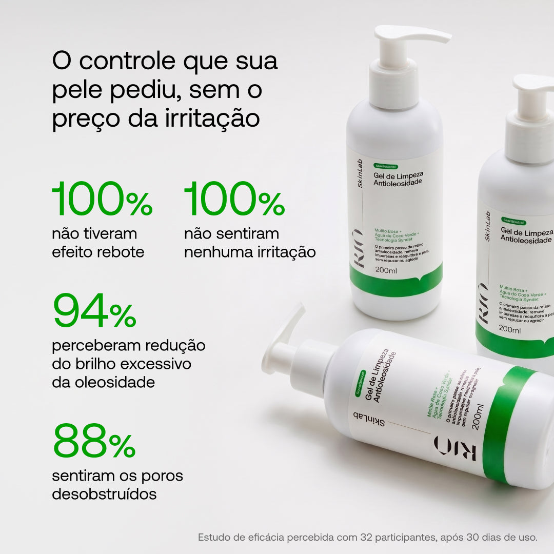 Gel de Limpeza Antioleosidade SmartControl