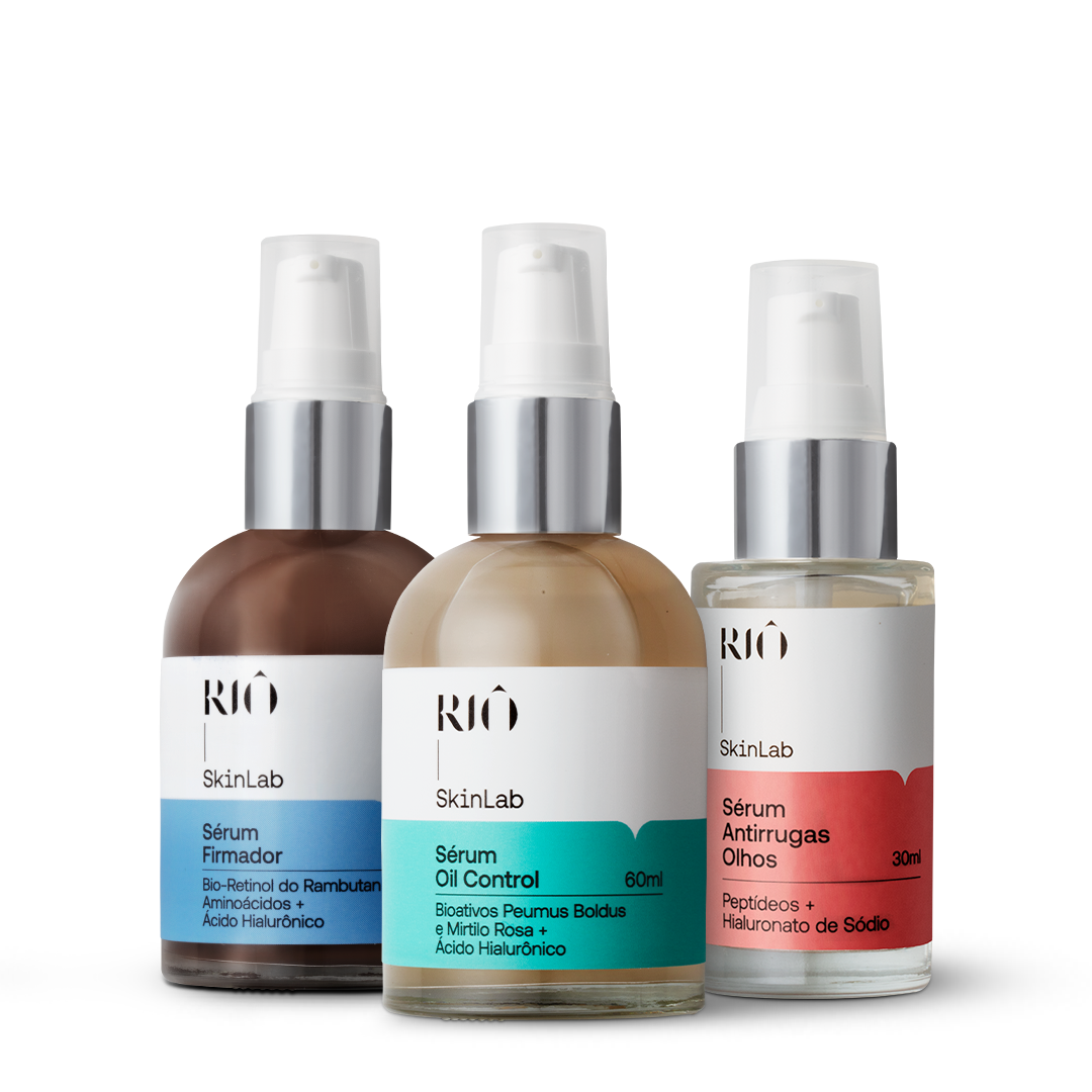 Kit Firmador &amp; Controle de Oleosidade - Sérum Firmador + Oil Control + Antirrugas Olhos