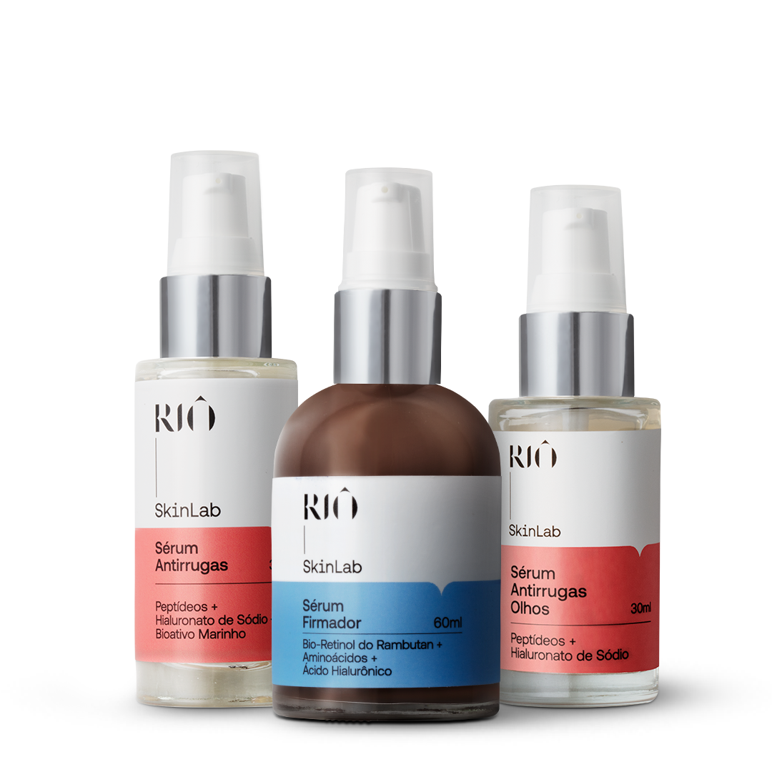 Kit Protocolo Anti-Idade Dia &amp; Noite - Sérum Antirrugas + Firmador + Antirrugas Olhos