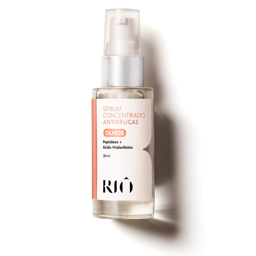Sérum Concentrado Antirrugas Olhos Peptídeos + Ácido Hialurônico